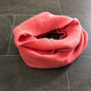Pink infinity scarf, buff, or cowl. NWOT.